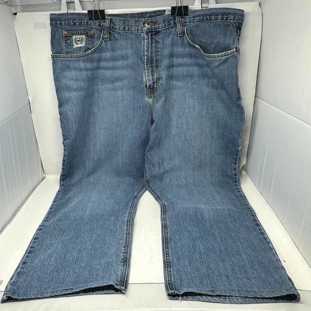 Cinch Jeans Men 44x30 Blue Relaxed Fit Denim Western Cowboy Work MB92834003